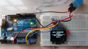 Wemos And Dht Readings On An Oled Display Simple Project Esp