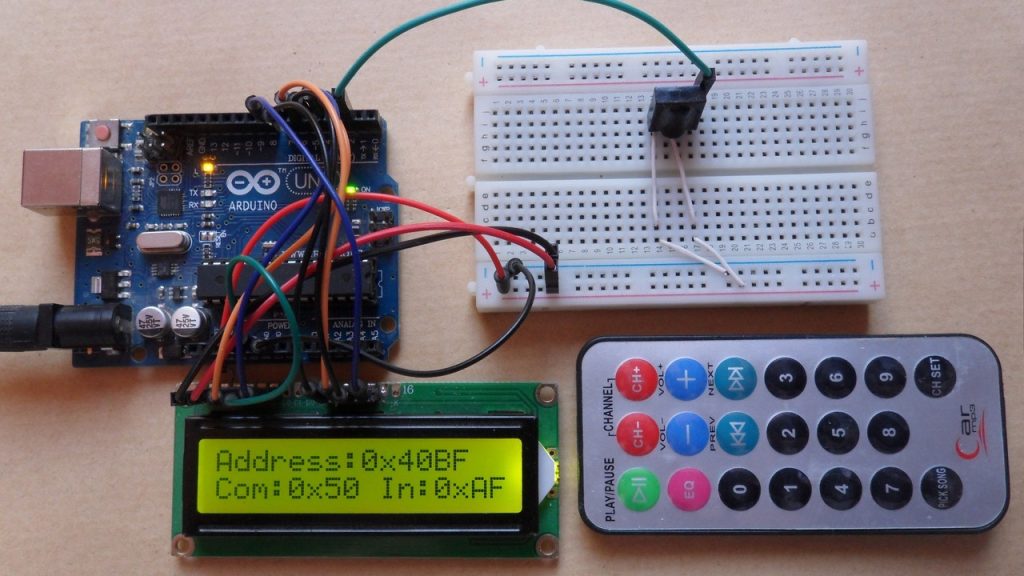 remote car arduino