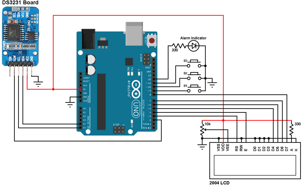 Arduino And Ds3231 Real Time Clock Simple Projects - www.vrogue.co