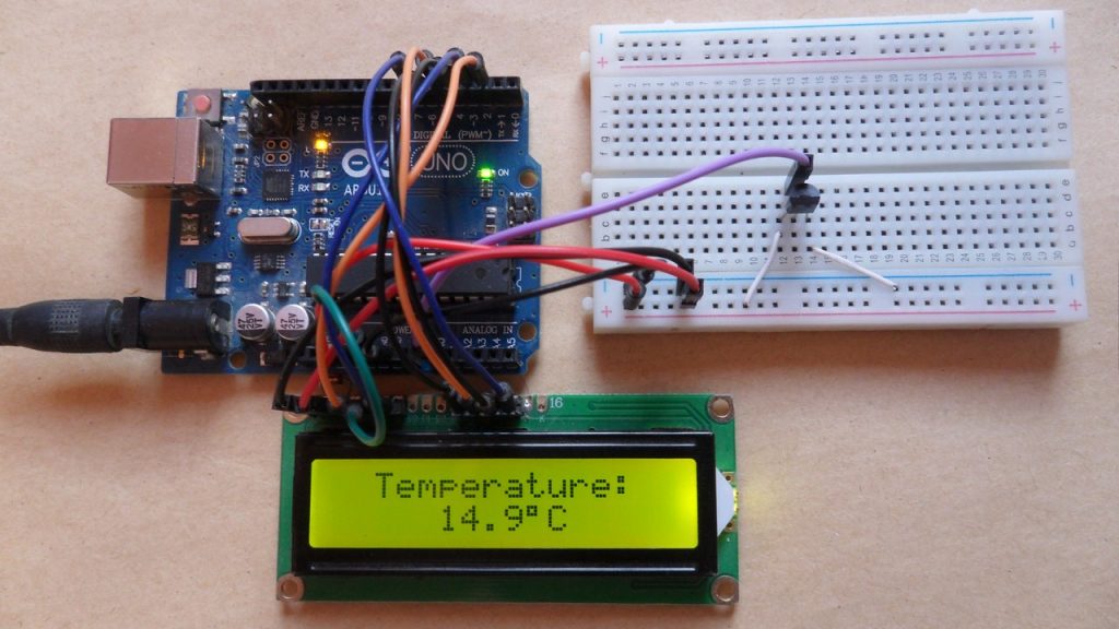 use arduino as pc temp monitor