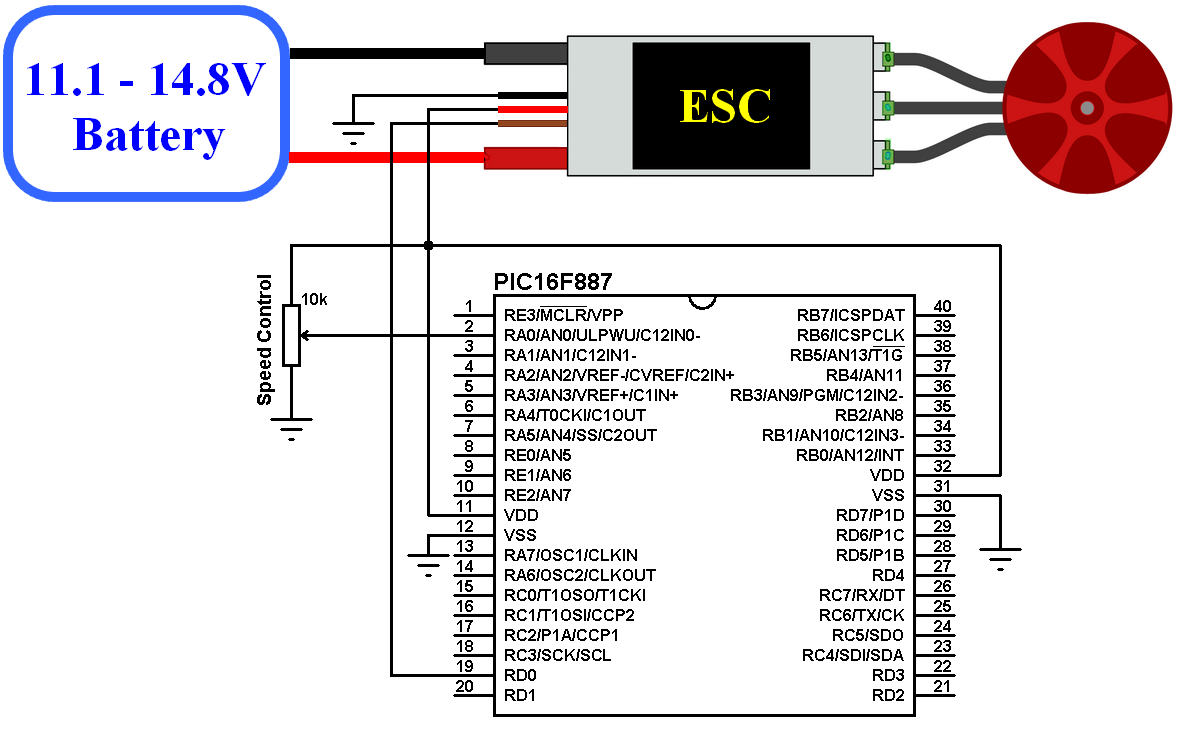 5A 1-2S Mini ESC Speed Controller Brushless for Teenypro BLHeli_S ESC 