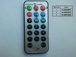 Car MP3 remote control