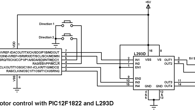 PIC12F1822 Projects - Simple Circuit