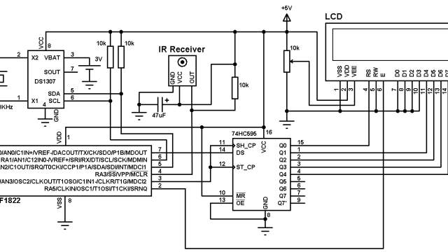 Remote controlled real time clock circuit