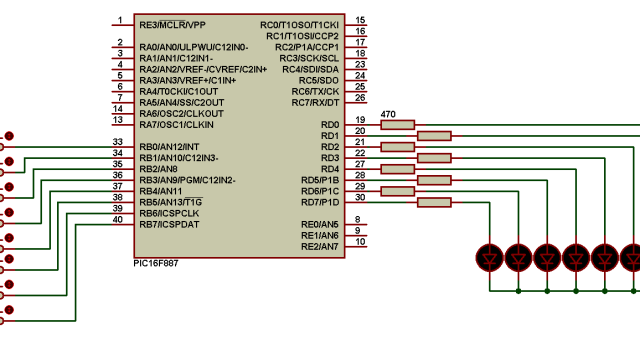 PIC16F887 PORTB interrupt on change IOC