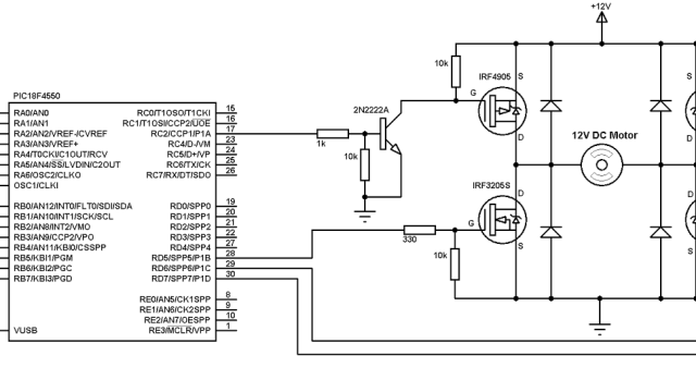 PIC18F4550 Projects - Simple Circuit