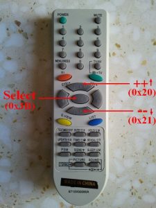 LG TV remote control button codes
