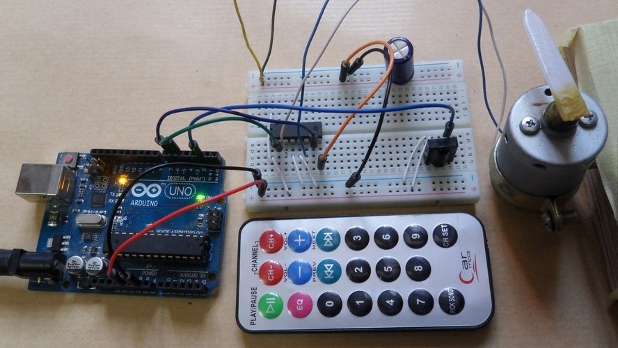 Arduino Motor Control Circuit