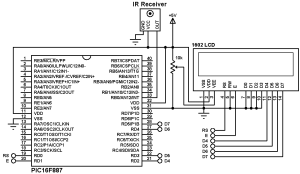 RC5 Protocol decoder using PIC16F887 and mikroC