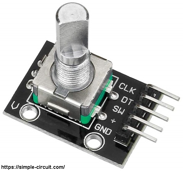 proteus 8 rotary encoder