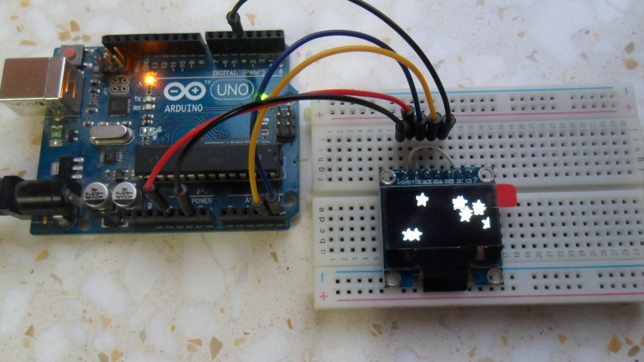 Arduino Oled i2c Display 128x64 with examples, Libraries issues solved