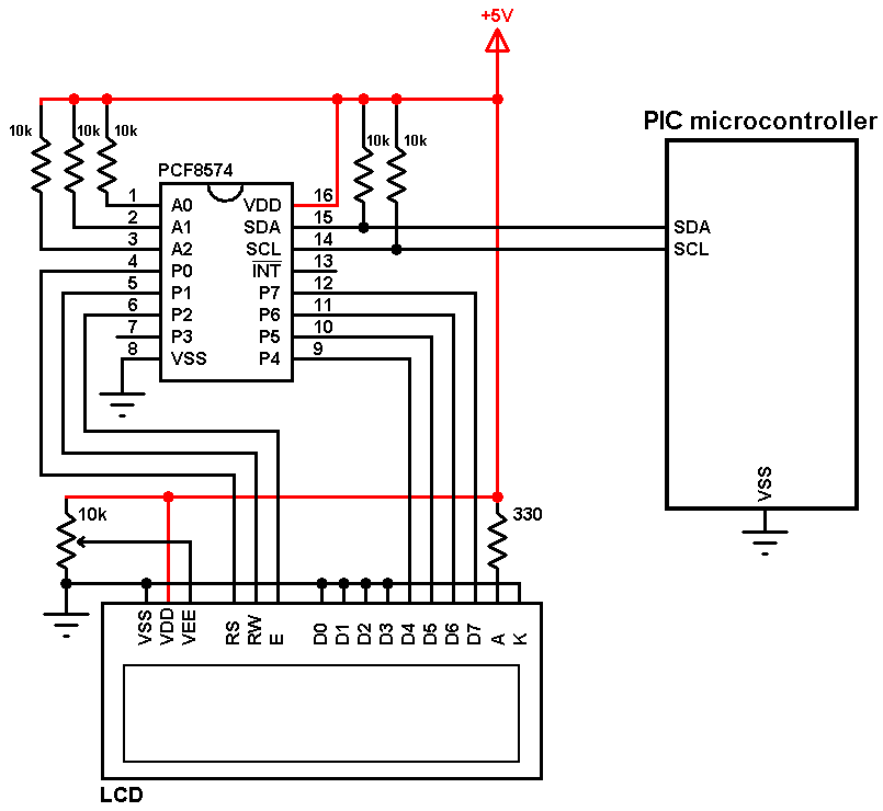 I2c адаптер схема