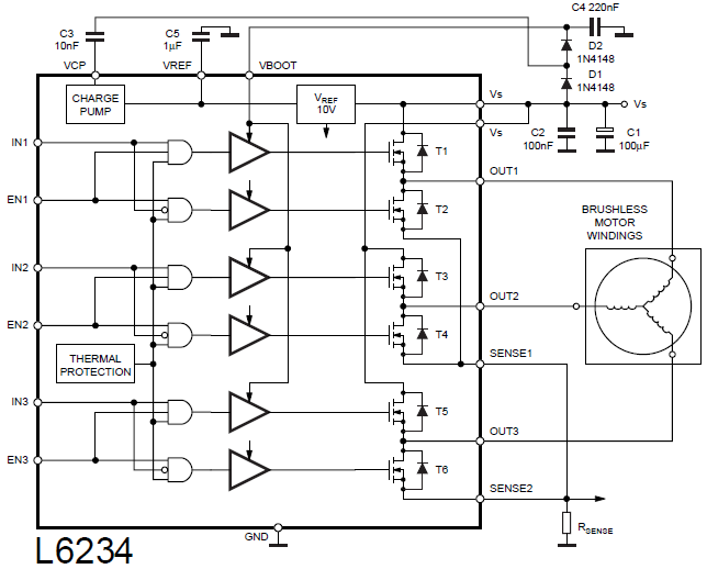 Bldc Motor Driver Circuit Arduino Wiring View And Schematics Diagram