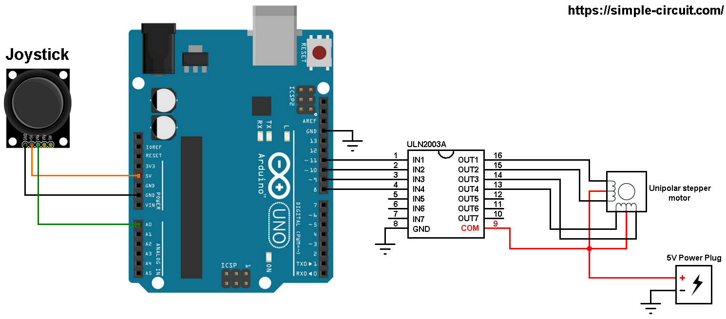 servo motor arduino wiring