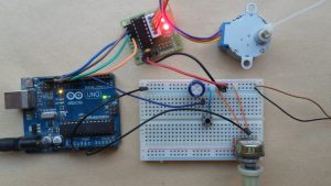 Arduino Unipolar Stepper Motor Control