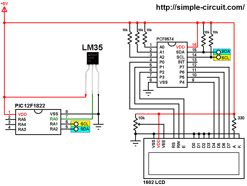 Arduino with temperature sensor - Interfacing LCD and LM35 »