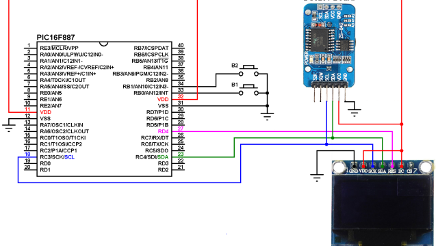 PIC16F887 with DS3231 RTC and SSD1306 OLED - SSD1306 DS3231