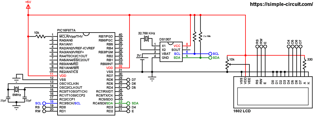 Ds1307 programming