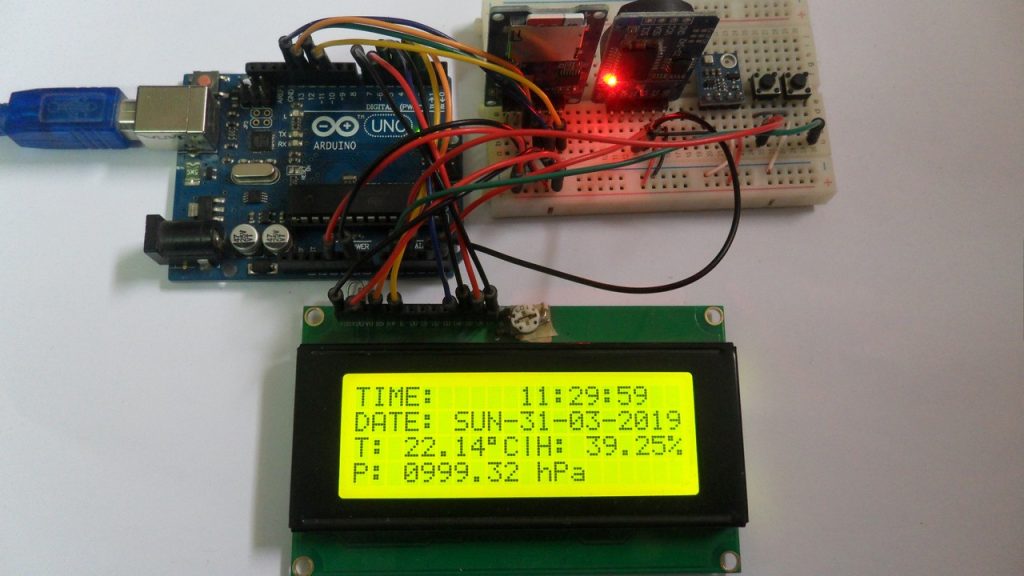 Arduino Temperature Data Logger With Sd Card Simple Projects Page 29 Of 48 Electrical And 6890