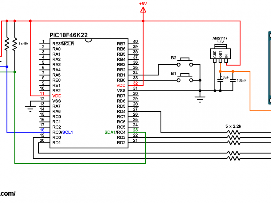 Ds1307 схема включения