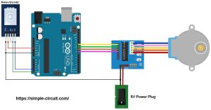 Arduino Stepper motor control with rotary encoder