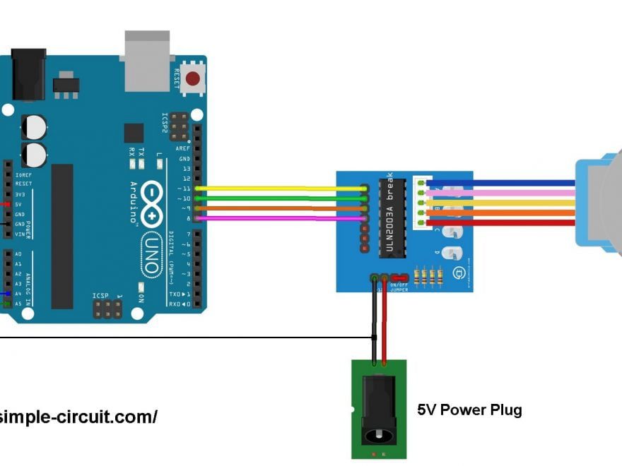Arduino stepper motor rotary encoder control