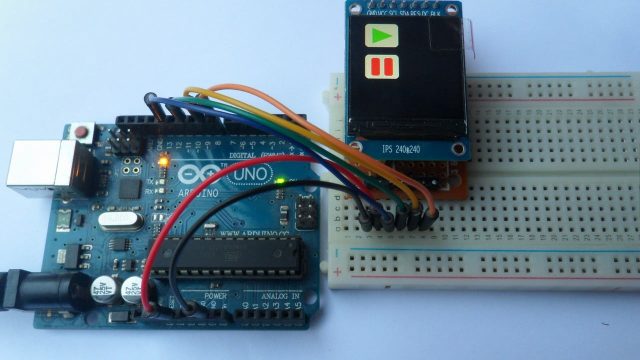 Interfacing Arduino With St Tft Display Graphics Test Example