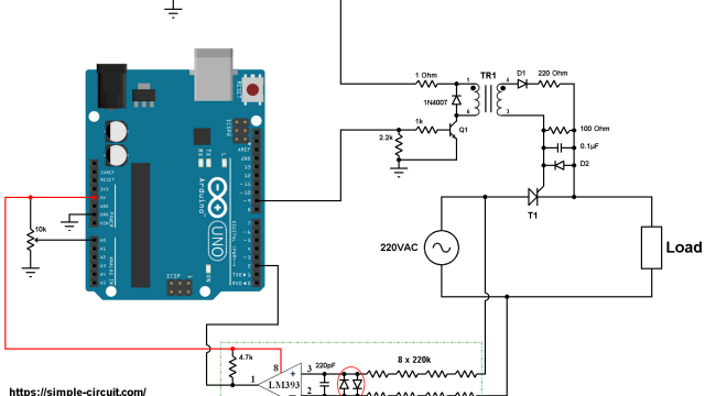 Arduino 220V half wave controlled rectifier Thyristor SCR