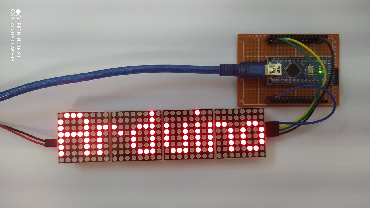Arduino + Python + LED Matrix | Helianthi