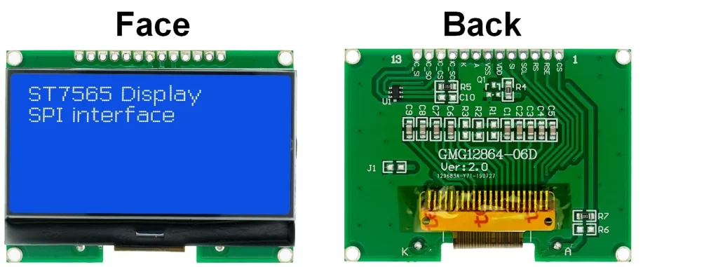 ST7565 LCD display module image