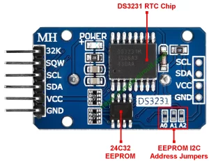 DS3231 RTC board module